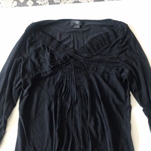 Black 3/4 tee Anthropologie